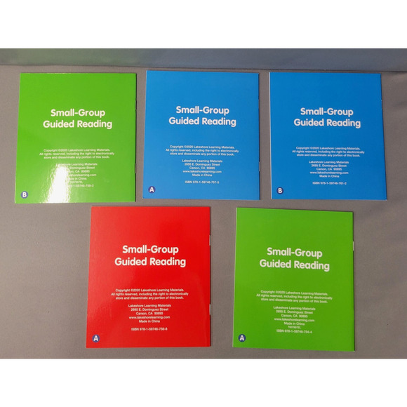 LAKESHORE Small-Group Guided Reading Books Set of 5 Leveled Early Readers K-1 - Picture 8 of 9